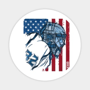 Jonathan Quick Los Angles Sketch USA Magnet